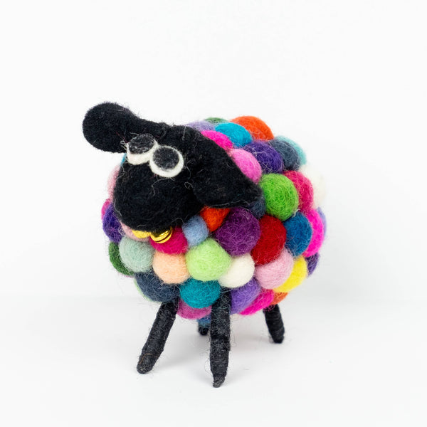 Sheep - sensory play - Ball - Rainbow