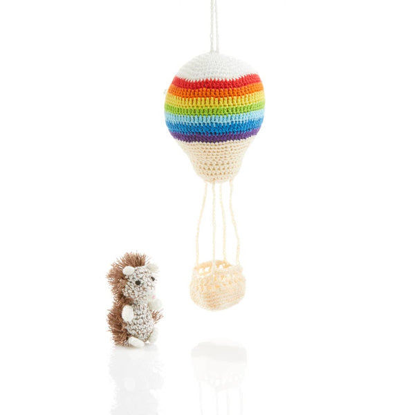 Aeronaut Hedgehog Crochet Critter Ornament