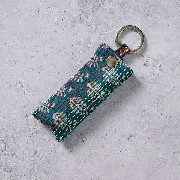 On the Go Lip Balm Holder Keychain