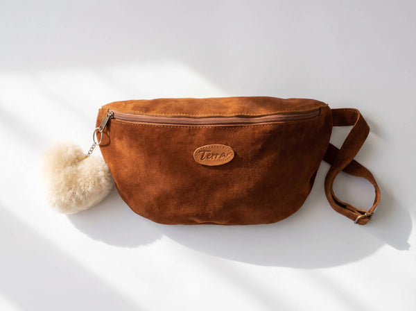 Large Suede Balt Bag