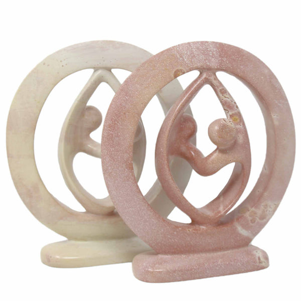 Lover's Embrace Natural Stone Sculpture