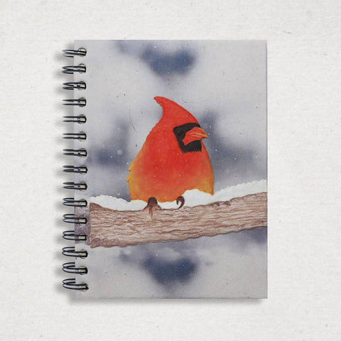 Large Notebook - Cardinal Design 2 (w)