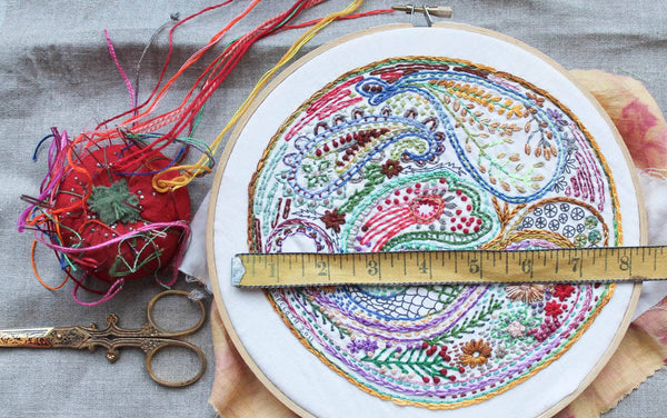 Paisley Printed Sampler