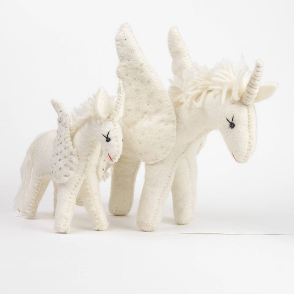 Toys - Unicorn - White - Large