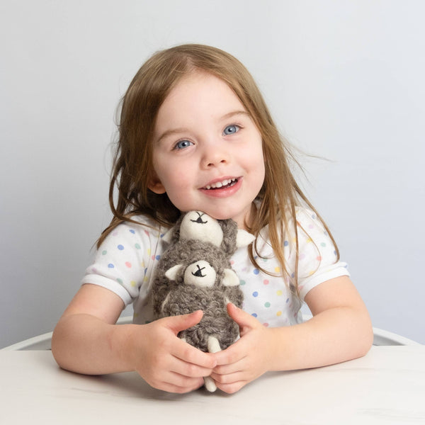 Toys - Sheep - Wooly Brown -Large