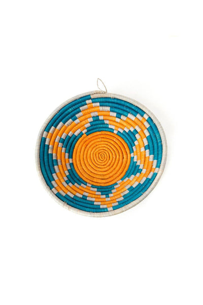 Ugandan Moon Mountains Raffia Coil Baskets