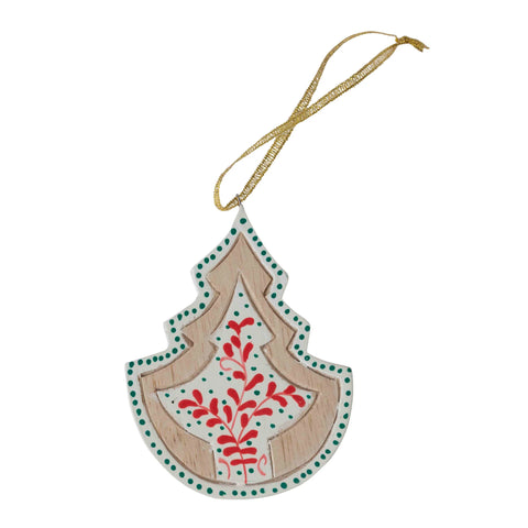 Painted Tree Ornament