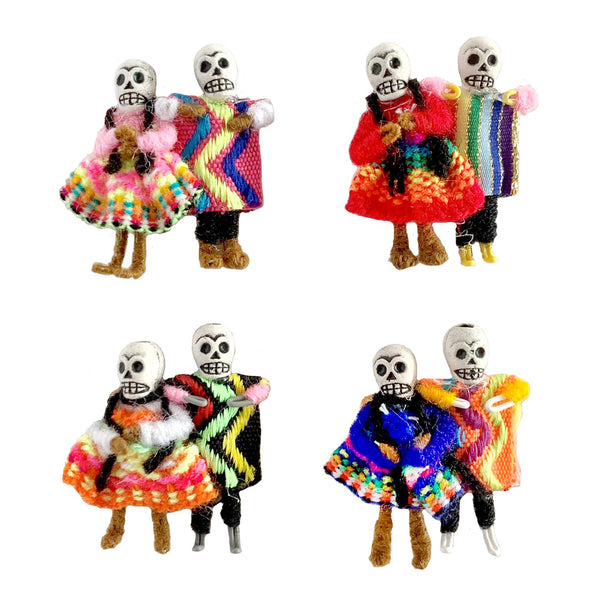 Skeleton Cholita Pin, Peru