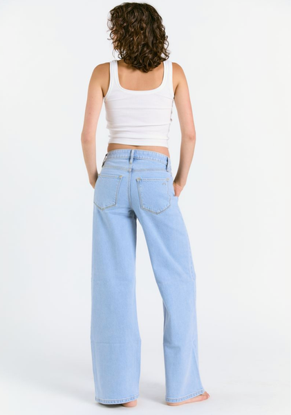 REBEL WIDE LEG IN NOA WASH