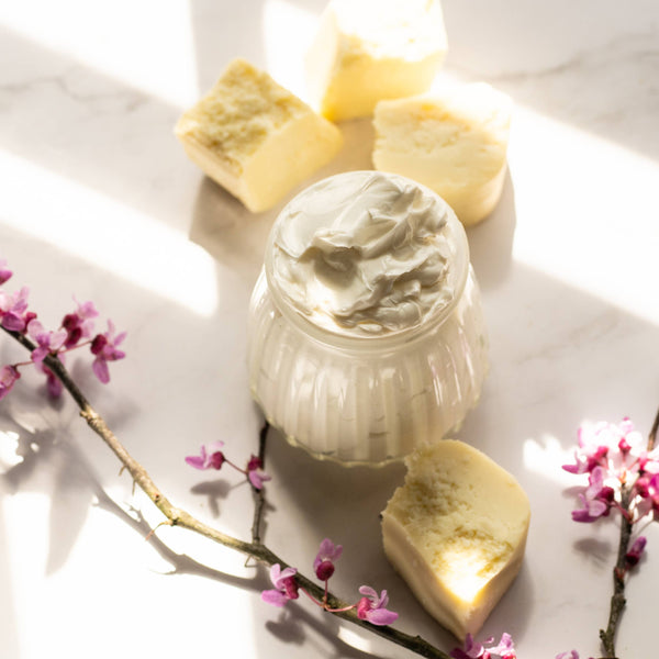 Raw Shea Butter for Skincare & Body Butter Unrefined (Jar)
