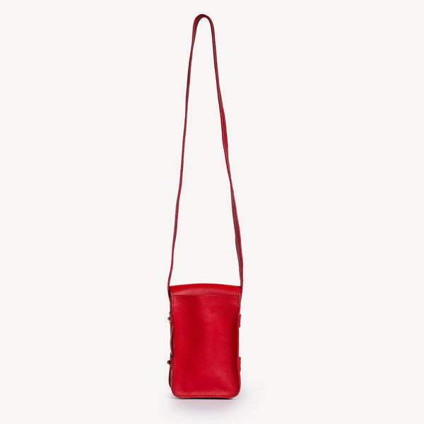 The Boxy Crossbody -  Tomato
