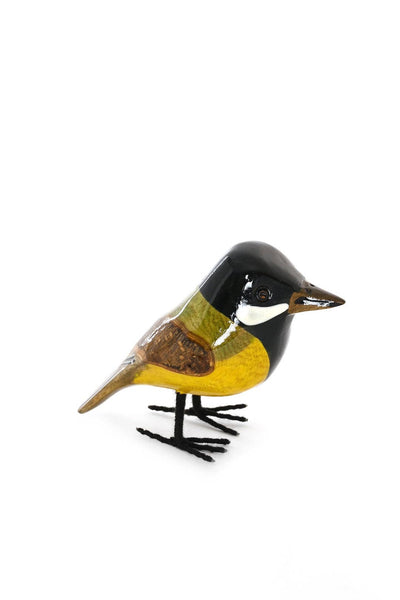 Jacaranda Wood Great Tit Sculpture