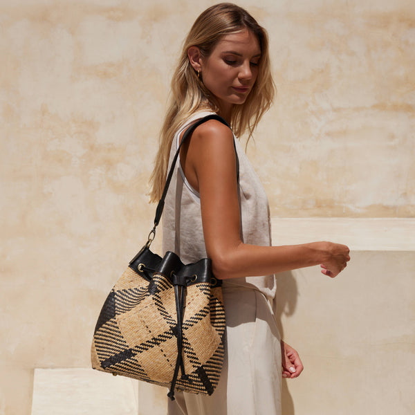 Borneo Collection Rattan Sling Bag