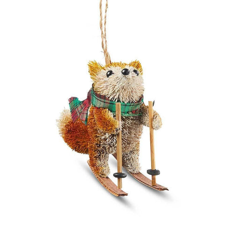 Skiing Buri Fox Ornament