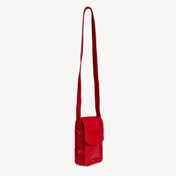 The Boxy Crossbody -  Tomato