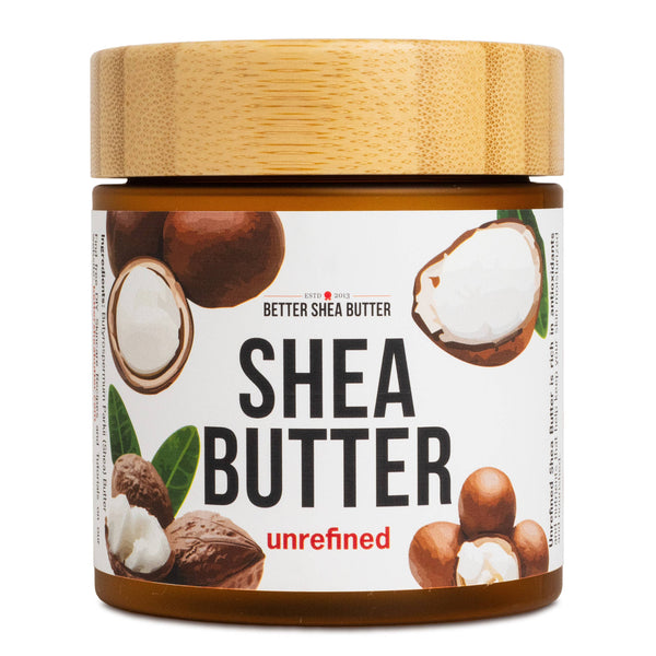 Raw Shea Butter for Skincare & Body Butter Unrefined (Jar)