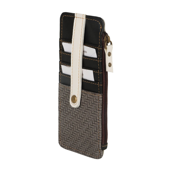 FOXIE - Amy 5-Star Wallet with 5 CC Slots in Gray