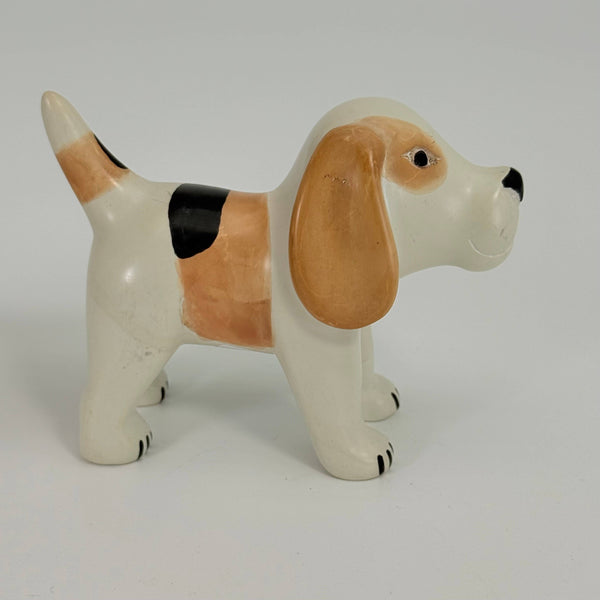 Soapstone Dog, Basset Hound, 4.25"