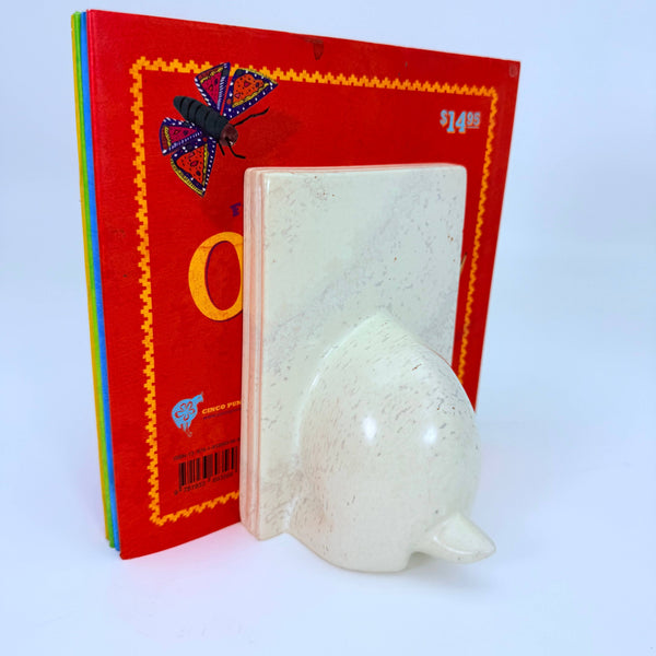 Soapstone Rabbit Bookend (miniature) 7.5" One-of-a-kind