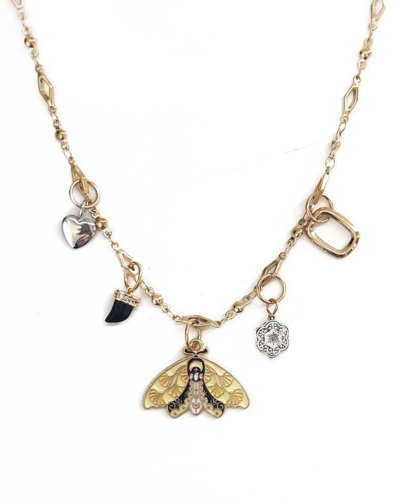 Fefe Butterfly Charm Necklace || Choose Style