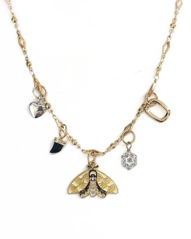 Fefe Butterfly Charm Necklace || Choose Style