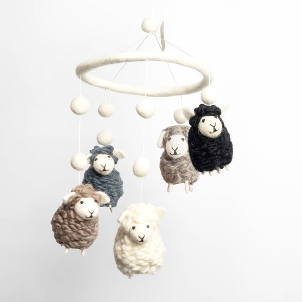 Sheep Baby Mobile Nursery Decor