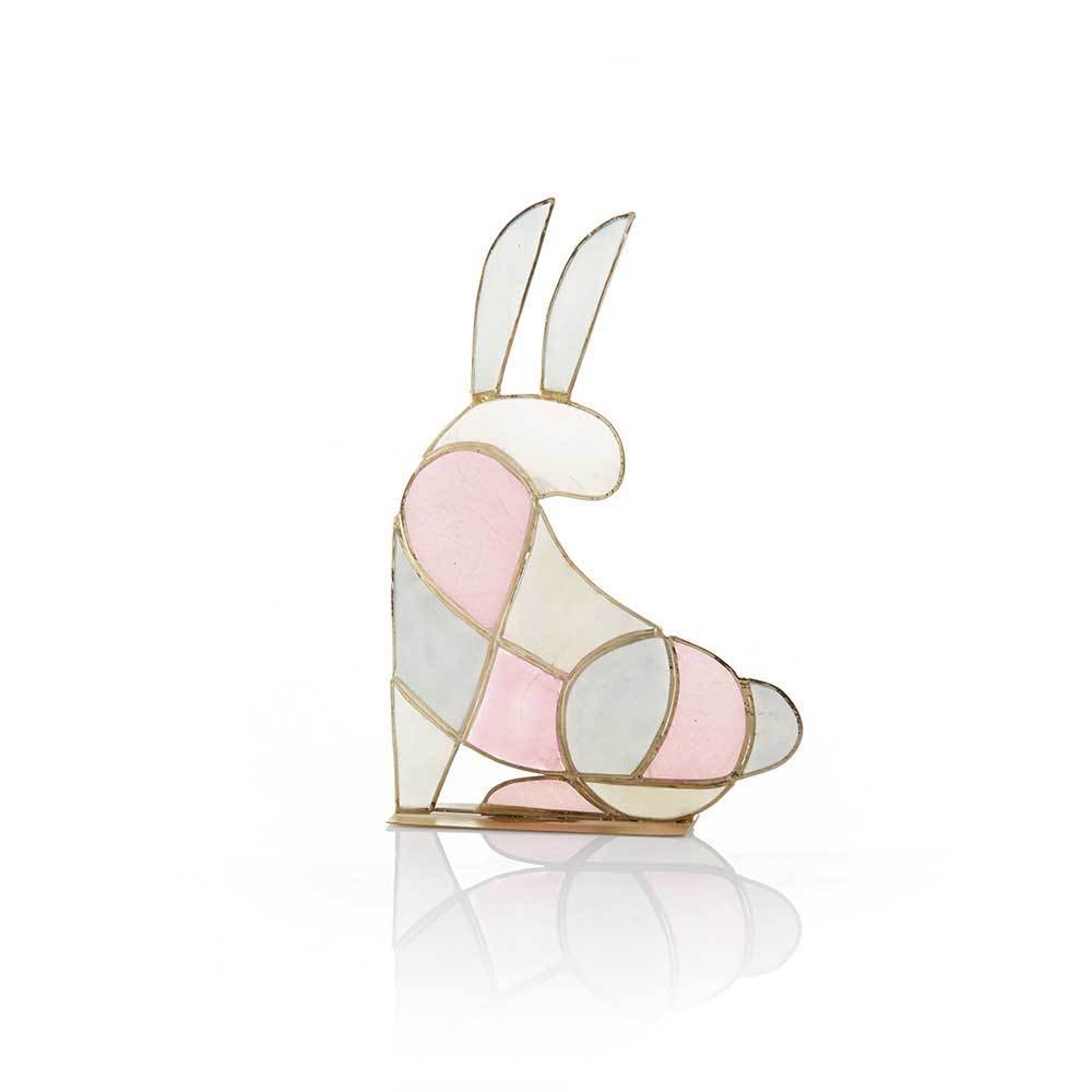 Mosaic Capiz Bunny