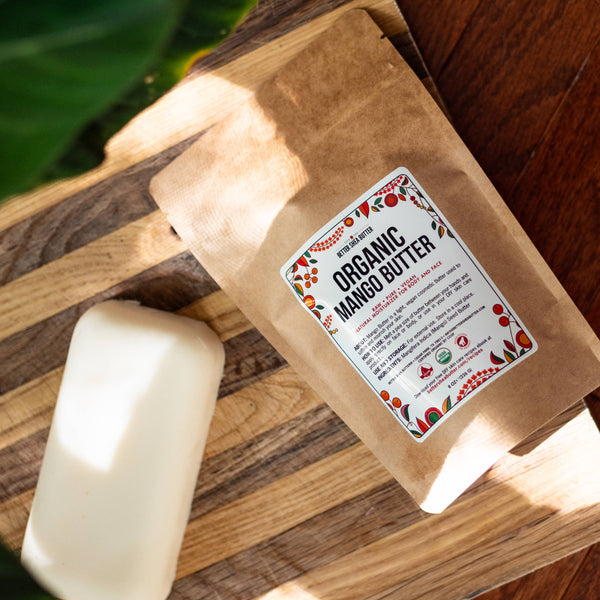 Organic Mango Butter for Skincare & Body Butter (Small)