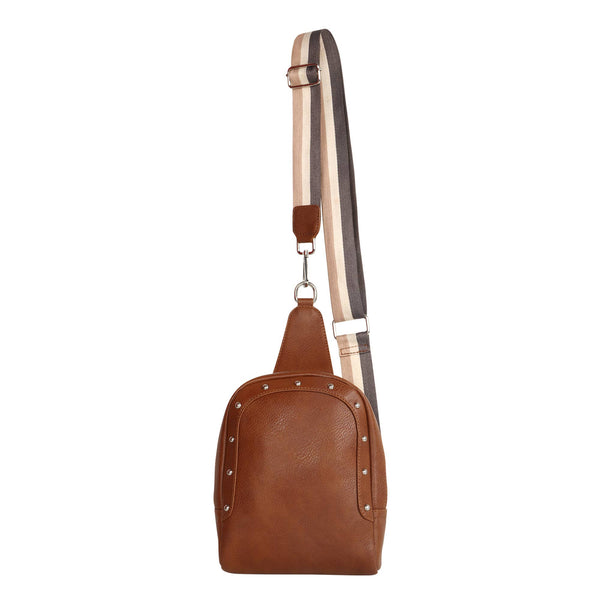Tour Sling backpack w/ Front Pocket - Classic Brown