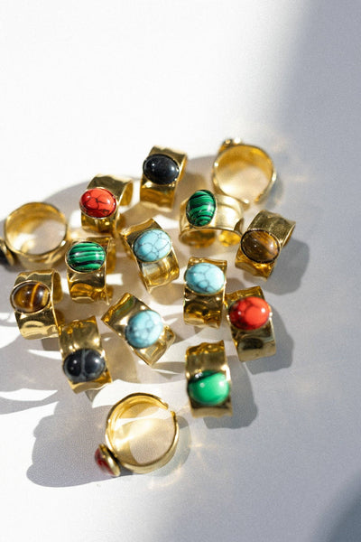 Rajah Oval Ring || Choose Color