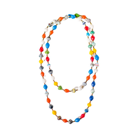 Traditional African Beads Necklace