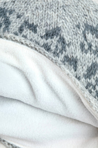 Lila Gray Knit Beanie