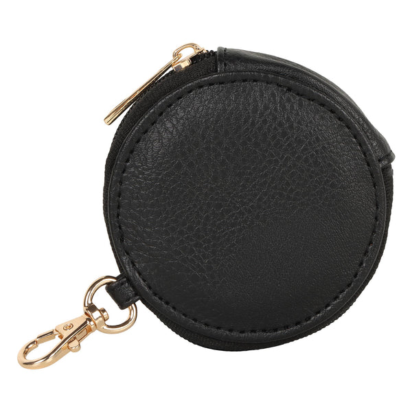 Millie Houndstooth Print Keyfob Coin Purse