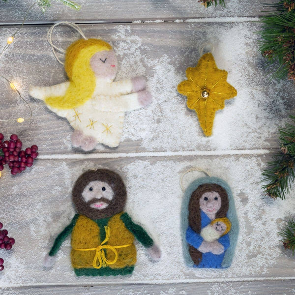 Nativity Ornament Set
