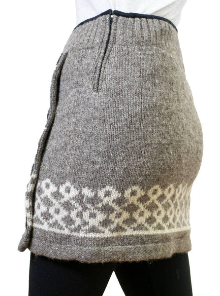 Dolomite Wool Skirt