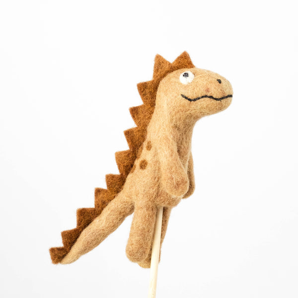 Felt Dinosaur Finger Puppets