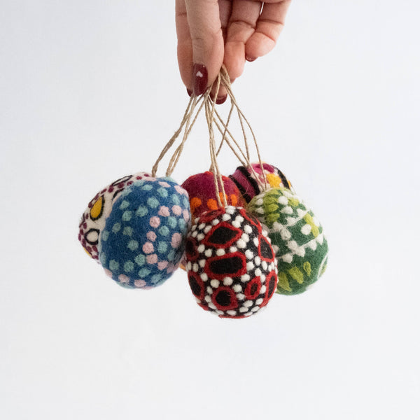 Ornament Jewel Tone Easter Eggs
