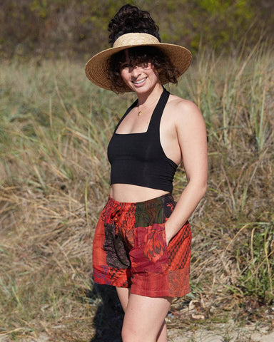 Patchwork Shorts