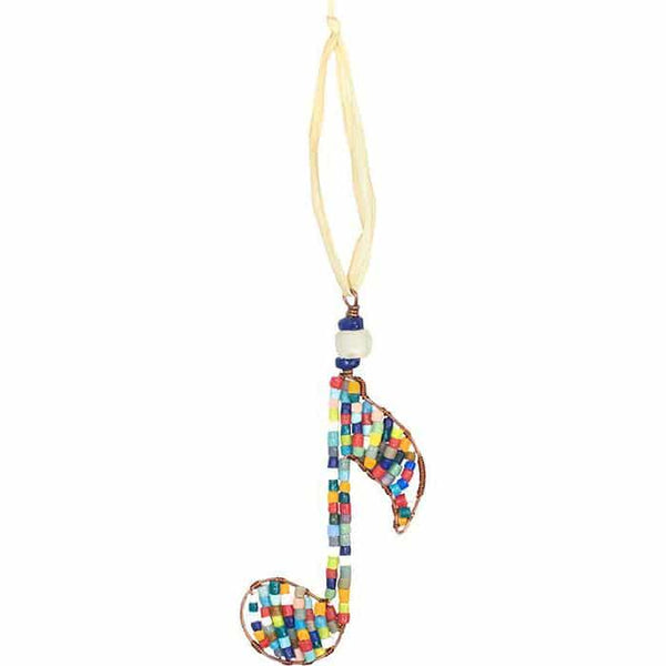 Musical Note Rainbow Ornament