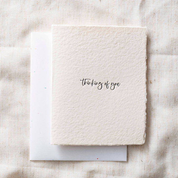 Thinking of You | Miss You Friendship Sympathy Greeting Card