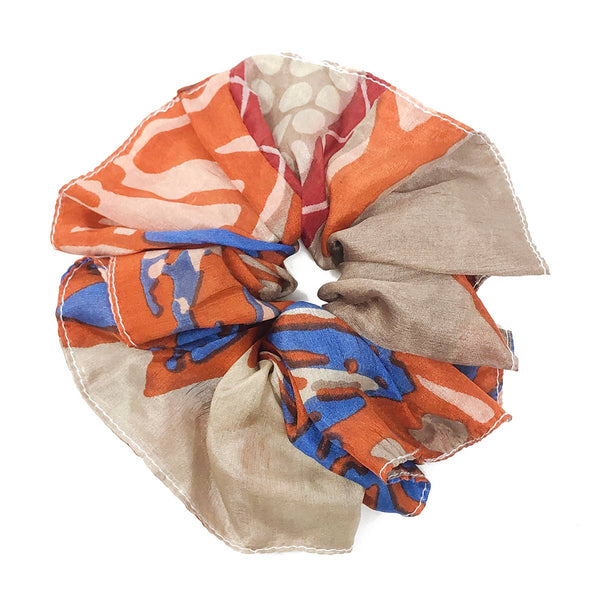 Sari Silk Scrunchie - Large