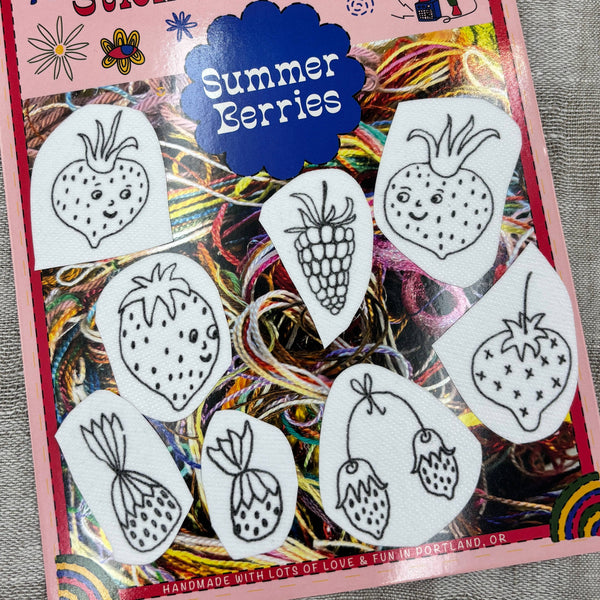 Summer Berries Stick and Stitch Set