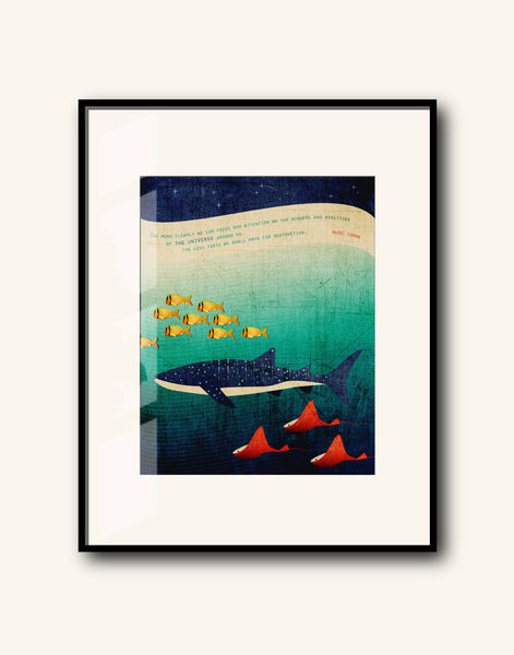 Rachel Carson Quote Print