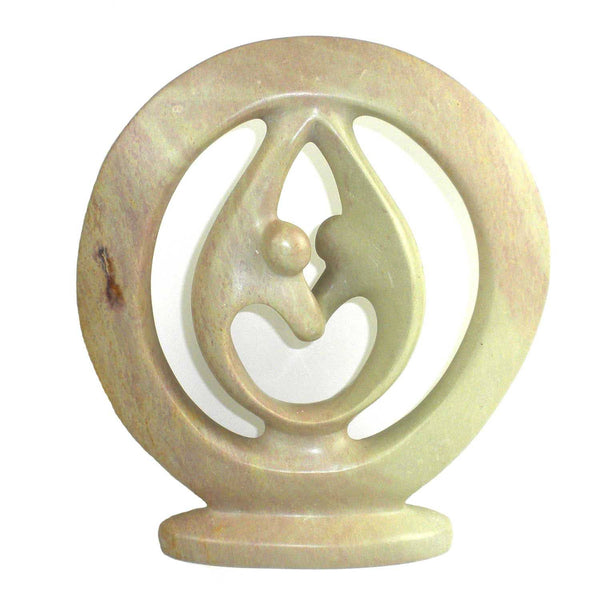 Lover's Embrace Natural Stone Sculpture