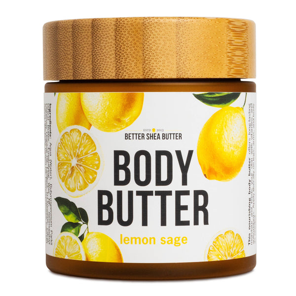 Body Butter with Shea Butter & Essential Oils – Lemon Sage