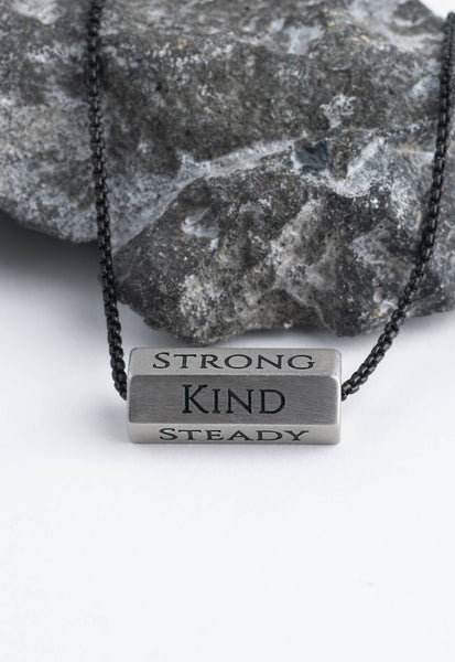The Pillar Necklace – Silver