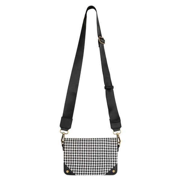 Millie Houndstooth Sling Bag