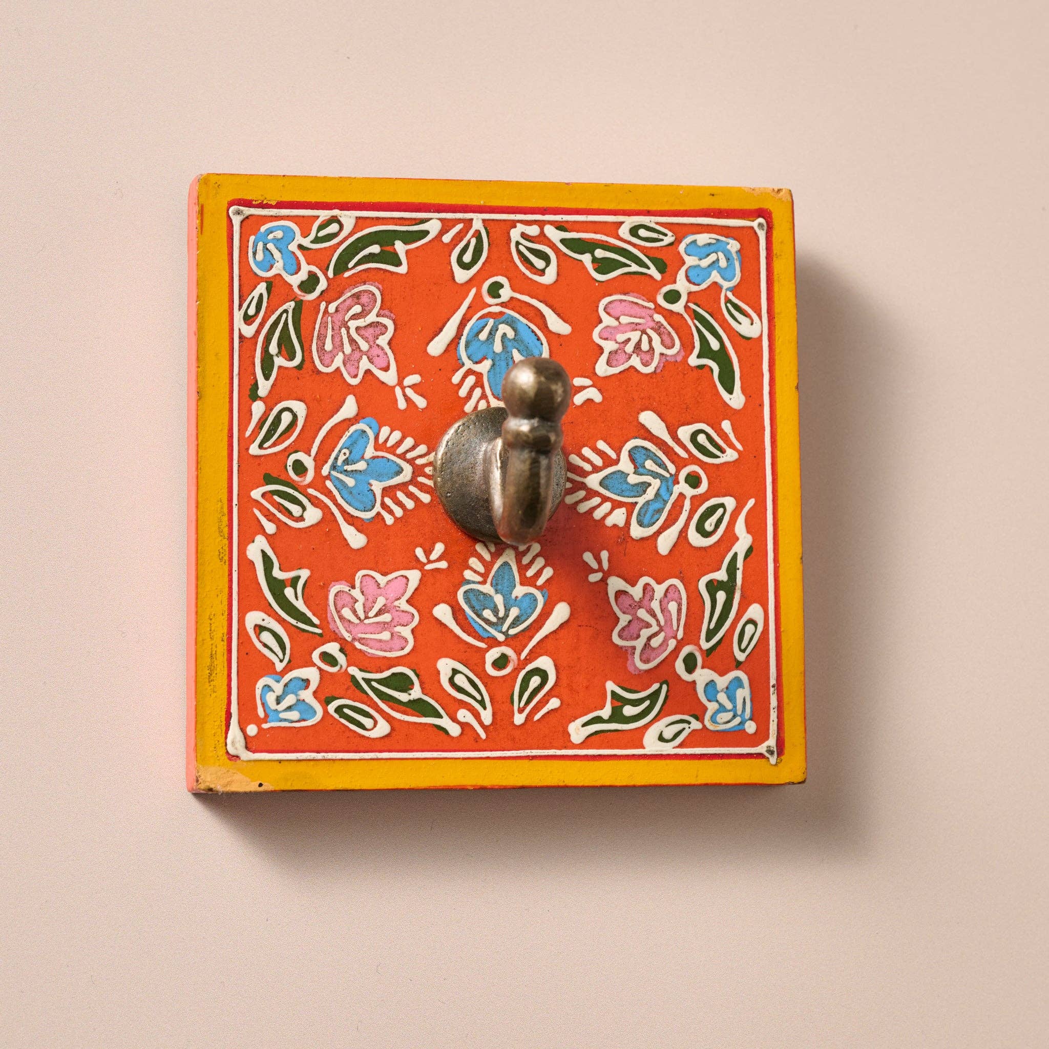 Sarla Iron Wall Hook - Floral