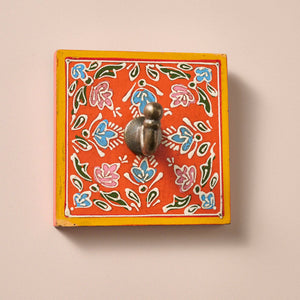 Sarla Iron Wall Hook - Floral