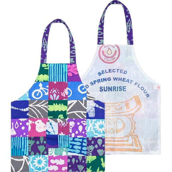 Apron Kids Reversible: Patchwork - Assorted